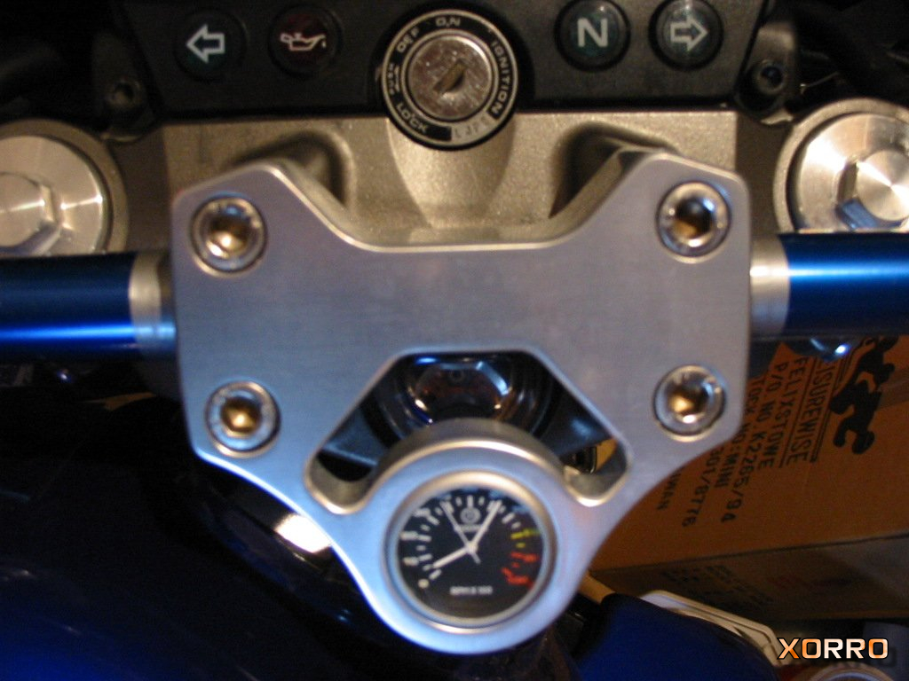 Honda Hornet - Rizoma bar clamp clock